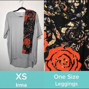 XS Irma and os Leggings